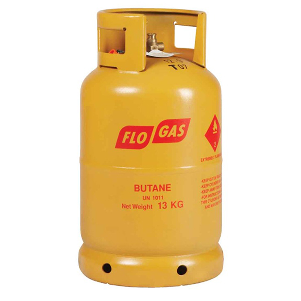 13kg Butane Flogas gas cylinders 21mm Regulator Cannich Stores