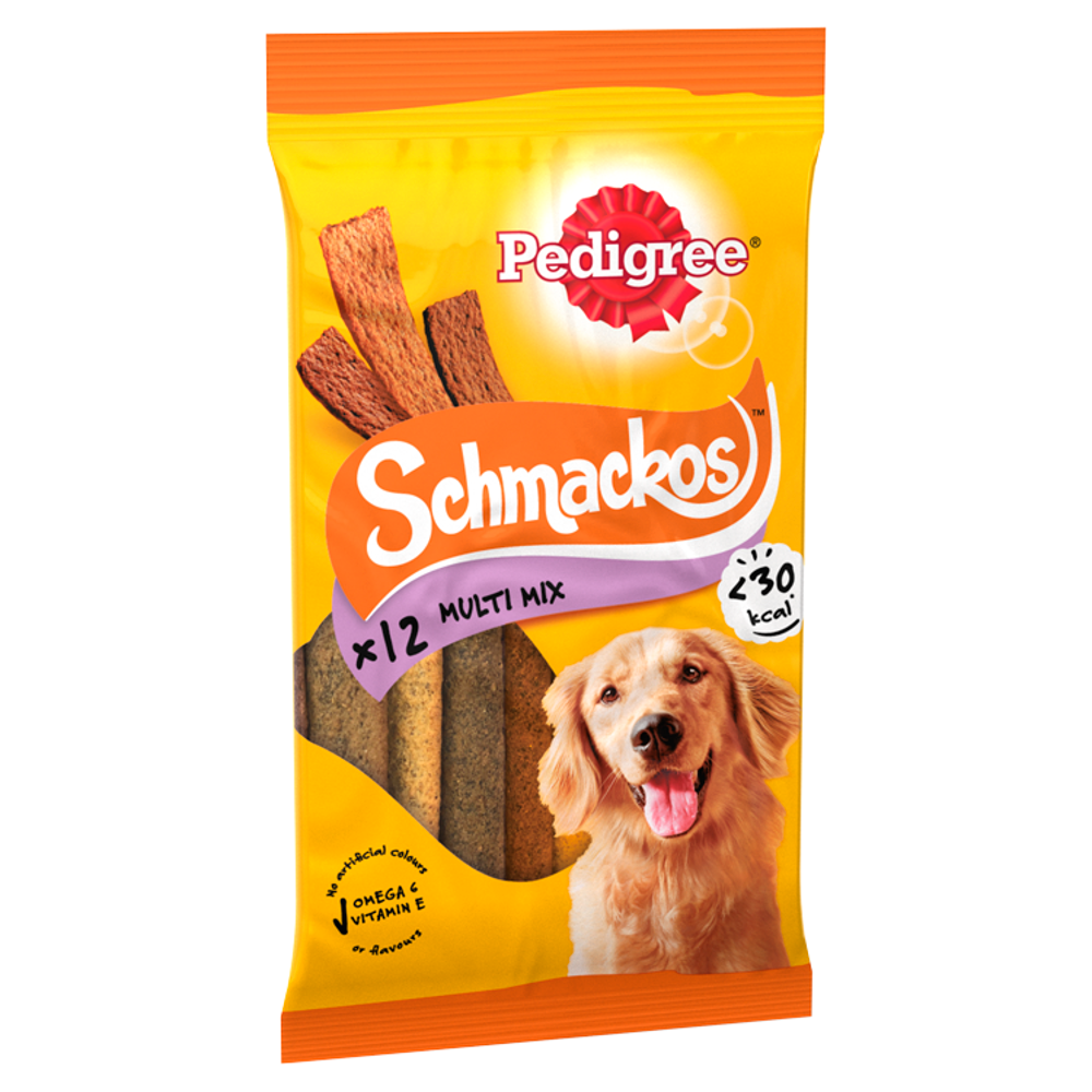 Pedigree Schmackos Dog Treats Multi 12 Stick Cannich Stores