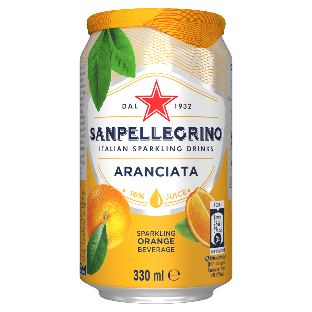 San Pellegrino Orange 330ml Cannich Stores